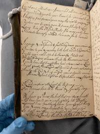 Jacobite document A Jacobite related document from the Wolfson Reading Room, October 2021